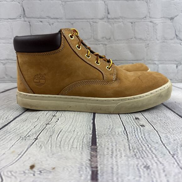Timberland™ Men's Maple Grove Leather Chukka 'Wheat Nubuck' US 9.5 - Picture 7 of 10